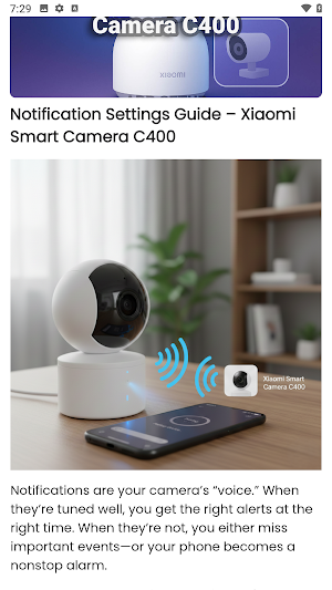 Xiaomi Smart Camera C400 Guide Screenshot 2