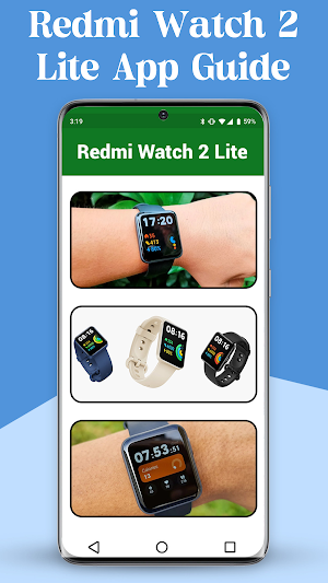 Redmi Watch 2 Lite App Guide Screenshot 1