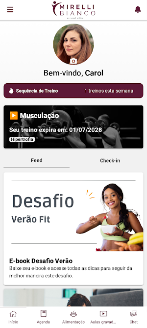 Mirelli Bianco personal online Screenshot 1