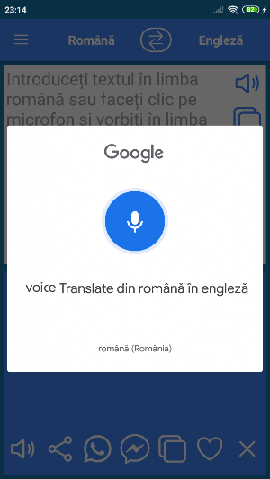 English to Romanian Translator Screenshot 3