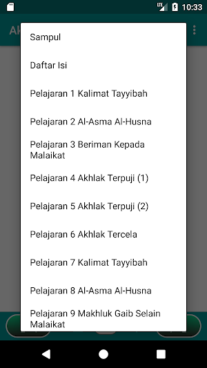 Aqidah Akhlak MI Kelas 3 Screenshot 1