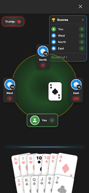 Batak Offline - Card Game Screenshot 3