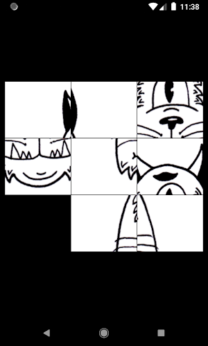 Absurd Monsters Puzzle: 3x3 puzzle for Wear OS Screenshot 2