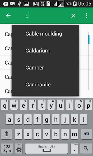 Architecture Dictionary Screenshot 1