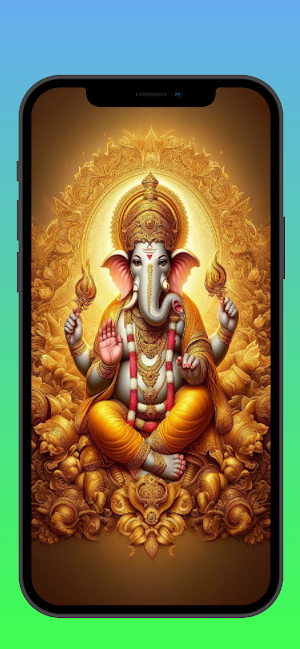 Ganesha 4K Wallpaper HD Photo Screenshot 0