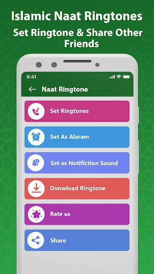 Islamic Ringtones Offline Naat Screenshot 3