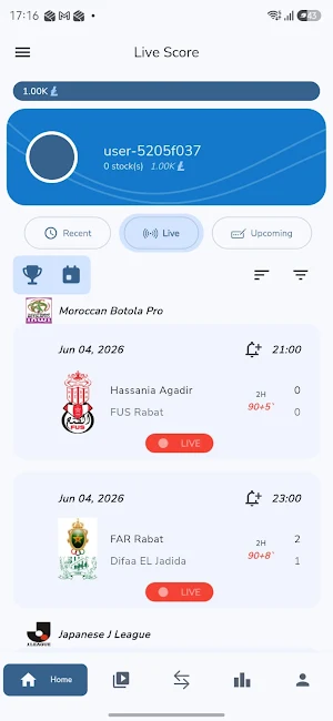 Live Score Screenshot 2