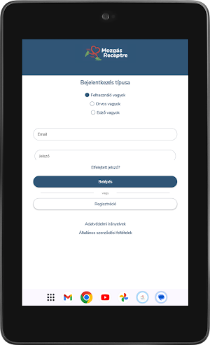 Mozgás Receptre Screenshot 3