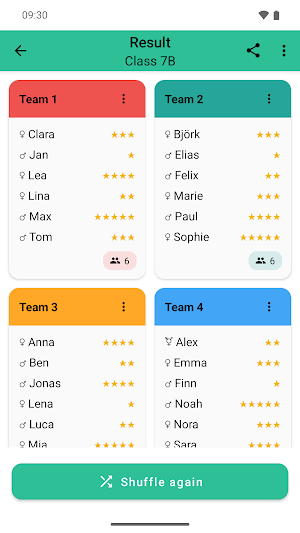 Groups & Teams - Class & Sport Screenshot 2