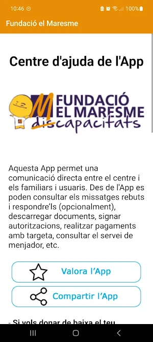 Fundació el Maresme Screenshot 2