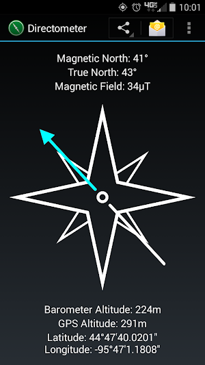 Directometer Screenshot 0