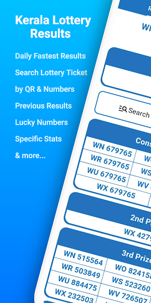 Kerala Lottery Results Screenshot 0