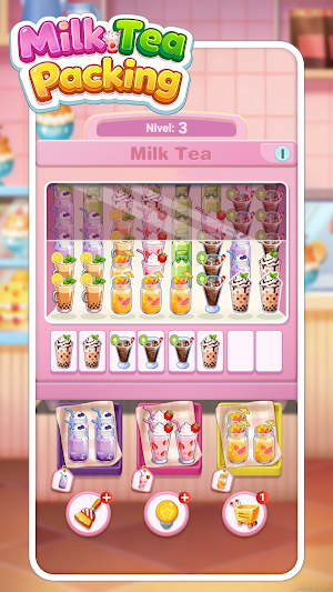 Milk Tea Packing Screenshot 1