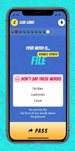 Buzz Clue - A Multiplayer Taboo Style Party Game Screenshot 2