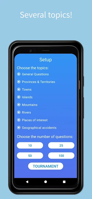 Canada Geography Screenshot 1