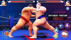 Sumo fighting 3D Wrestling Screenshot 0