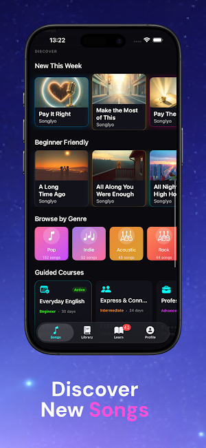 Songlyo: Learn English Songs Screenshot 2