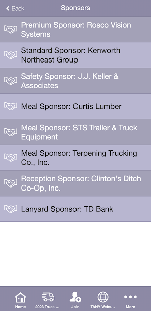 Trucking Association of NY Screenshot 3