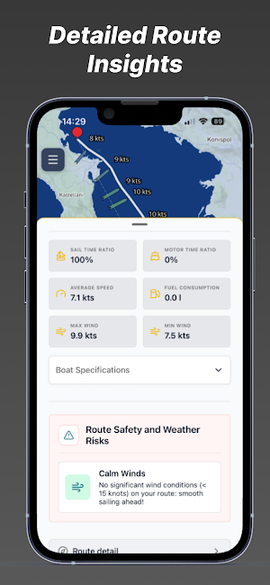 Sail Routing Screenshot 3