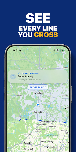 County Names & Lines Screenshot 3