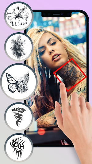 Tattoo Photo Editor App Screenshot 3