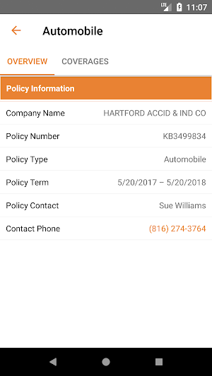 Volaris Insurance 24/7 Screenshot 1