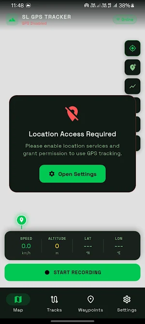 SL GPS Tracker - Offline Screenshot 1