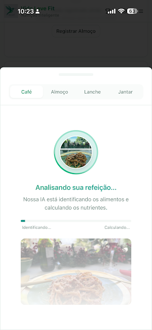 Vida Leve Fit: AI Nutrition Screenshot 1