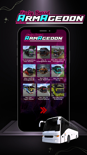 Livery Bussid Armageddon Screenshot 1