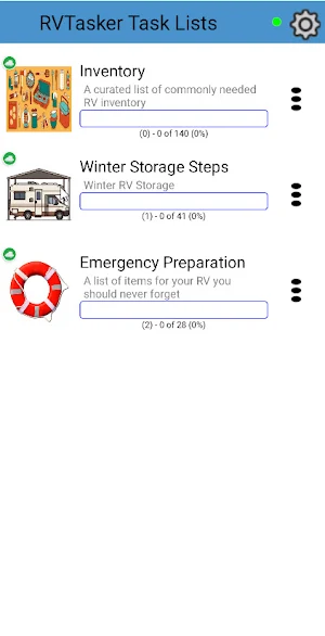 RV Tasker Checklists And More Screenshot 3
