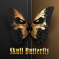 Skull Butterfly Theme +HOME
