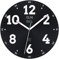 ID005: Clear Analog Face
