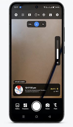 GPS Camera: Map & Timestamp Screenshot 0