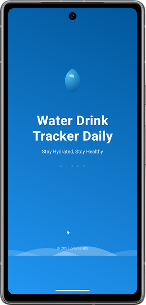 Water Drink Tracker Daily Screenshot 0