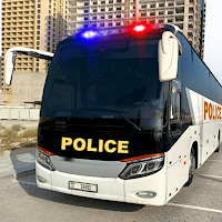 US Police Bus Driving Games 3D