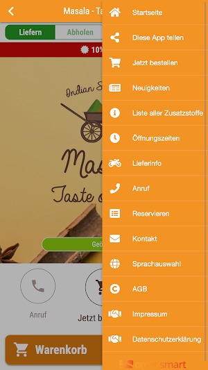 Masala - Taste of India Screenshot 2