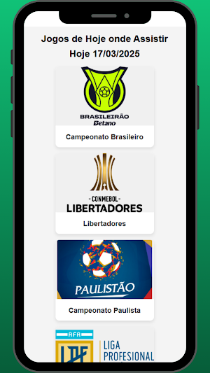 Onde Assistir: Jogos de Hoje Screenshot 0