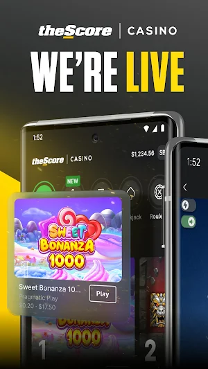 theScore Casino Screenshot 0