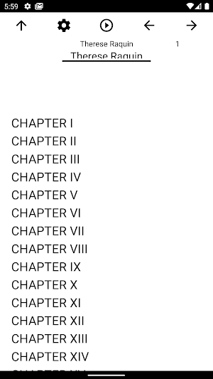 Book, Therese Raquin Screenshot 0