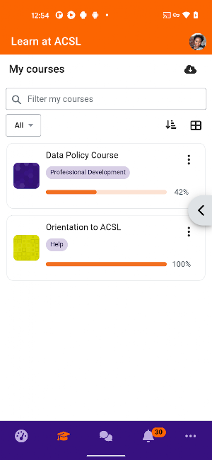 Learn at ACSL Screenshot 1