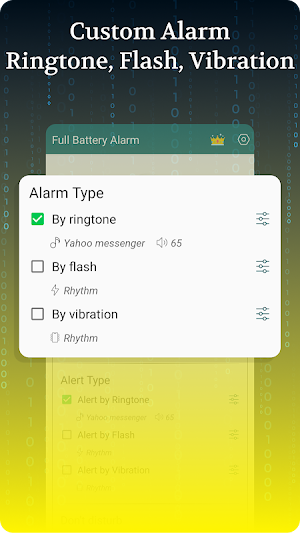 Safe Battery Full Charge Alarm Screenshot 2
