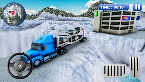 Offroad Police Car Transporter Screenshot 0