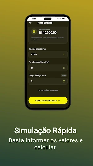Calculadora Juros - Luckapps Screenshot 1