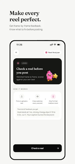 Creedom: Content Creator Coach Screenshot 0