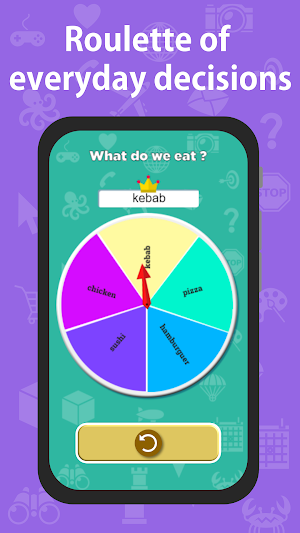 Spin The Wheel Random Decision Screenshot 1