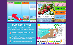 Montessori Seasons and Weather Screenshot 3