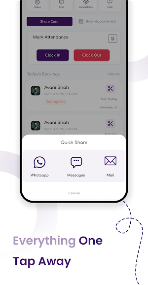 iDAB Employee Screenshot 2