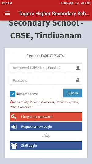TAGORE HIGHER SECONDARY SCHOOL Screenshot 0