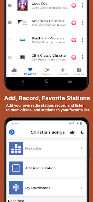 Christian Gospel Songs & Radio Screenshot 2