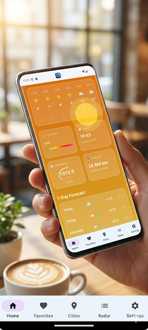 UK Weather Live Smart Forecast Screenshot 1